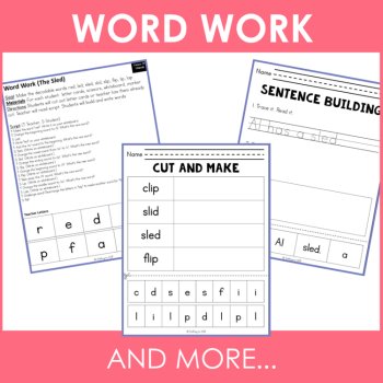 Kindergarten Decodable Reader - UFLI Scope Lesson 27 - Small Group Activities, image 3