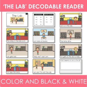 Kindergarten Decodable Reader - UFLI Scope Lesson 26 - Small Group Activities, image 2