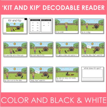 Kindergarten Decodable Reader - UFLI Scope Lesson 22 - Small Group Activities, image 2