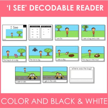 Kindergarten Decodable Reader - UFLI Scope Lesson 19 - Small Group Activities, image 2