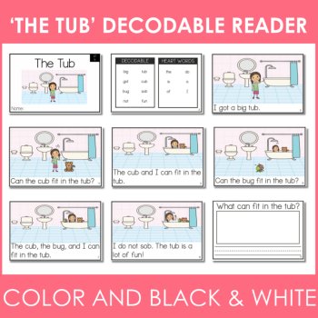 Kindergarten Decodable Reader - UFLI Scope Lesson 17 - Small Group Activities, image 2