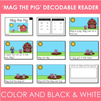 Kindergarten Decodable Reader - UFLI Scope Lesson 16 - Small Group Activities, image 2