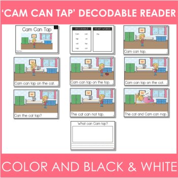 Kindergarten Decodable Reader - UFLI Scope Lesson 14 - Small Group Activities, image 2