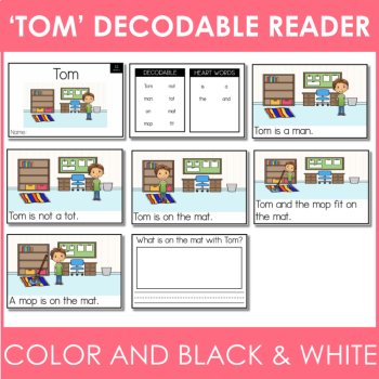 Kindergarten Decodable Reader - UFLI Scope Lesson 12 - Small Group Activities, image 2