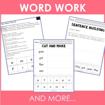 Kindergarten Decodable Reader - UFLI Scope Lessons 11 - Small Group Activities, image 3