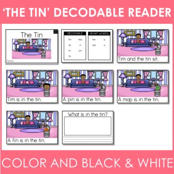 Decodable Reader - UFLI Scope Lessons 6-10 - Phonics Small Group Activities, image 2