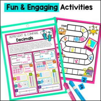 4th Grade Place Value Unit - Worksheets, Games, Place Value Charts TEKS Bundle, image 4