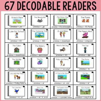 1st Grade Decodable Readers – Print and Digital - UFLI Scope and Sequence, image 2
