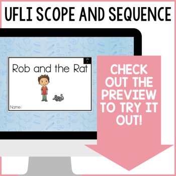 Kindergarten Decodable Readers – Print and Digital - UFLI Scope and Sequence, image 3
