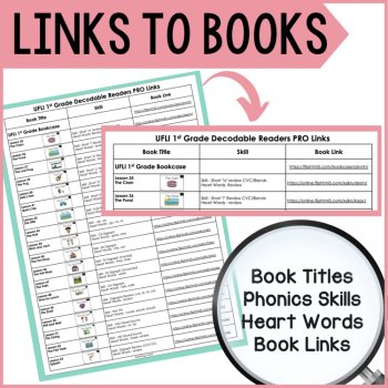 UFLI 1st Grade Digital Decodable Readers - Google Classroom - Digital Bookcase, image 2