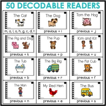 Kindergarten - 1st Grade Decodable Readers & Passages -  IMSE Aligned, image 2