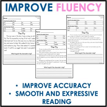 First Grade Decodable Passages - UFLI Scope & Sequence - 3 Levels, image 3