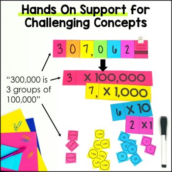 Place Value Charts, Place Value Discs, Rounding Tool, Expanded Notation Cards, image 3