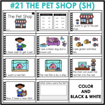 Kindergarten Decodable Readers and Passages - IMSE Aligned - Science of Reading, image 3