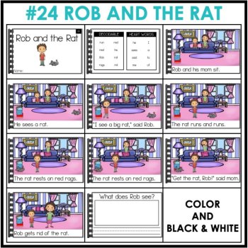 Kindergarten Decodable Readers & Passages - UFLI Scope & Sequence, image 3