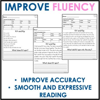 Kindergarten Decodable Passages  - UFLI Scope & Sequence - 3 Levels, image 3