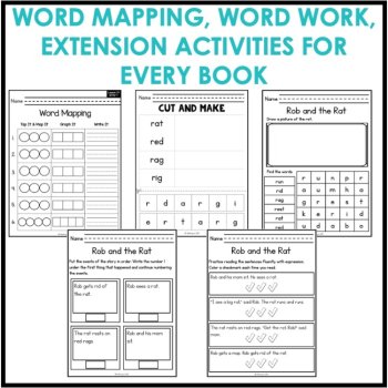 Kindergarten Decodable Readers - Small Group Activities - UFLI Scope - Bundle, image 4