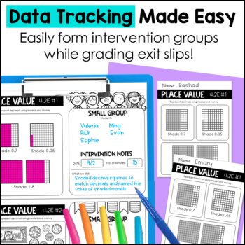 Place Value Exit Tickets 4th Grade TEKS - Expanded Notation, Rounding and more!, image 3