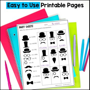 Place Value Worksheets 4th Grade TEKS - Whole Number and Decimal Place Value, image 4