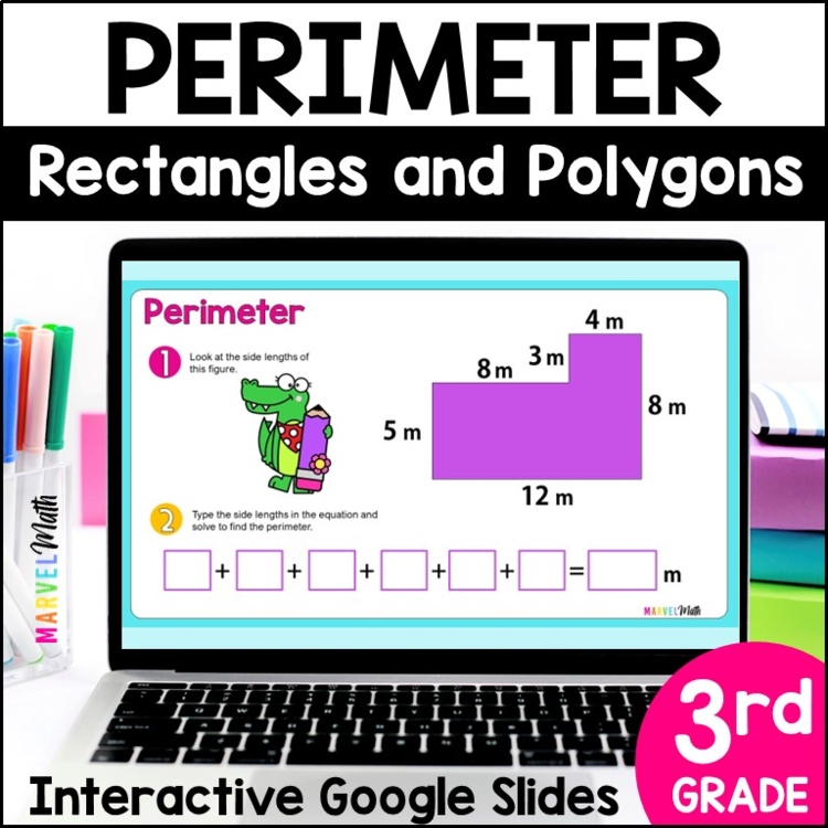 Finding the Perimeter of Polygons, including Rectangles - Google Slides Activity
