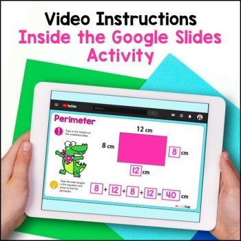 Finding the Perimeter of Polygons, including Rectangles - Google Slides Activity, image 2
