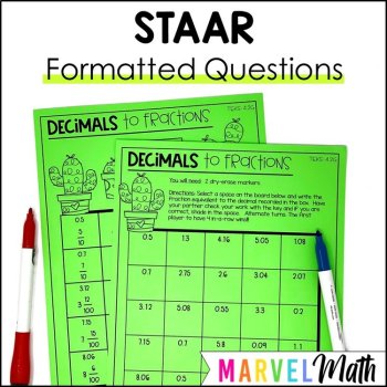 4th Grade Math STAAR Review - Math Test Prep Games, image 3