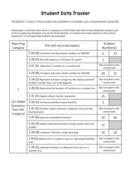 3rd Grade Practice Math STAAR Test by Marvel Math, image 4