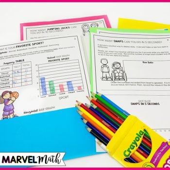 3rd Grade Graphs and Data Book Pictographs, Bar Graphs, Dot Plots, image 2