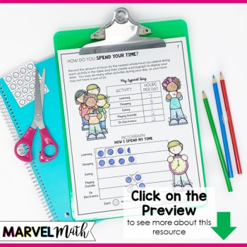 3rd Grade Graphs and Data Book Pictographs, Bar Graphs, Dot Plots, image 4