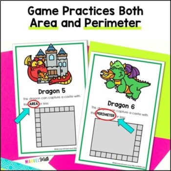 Area and Perimeter Game - Capture the Castle Area and Perimeter Activities, image 4