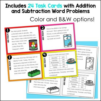 One & Multistep Word Problems using Addition and Subtraction, image 2