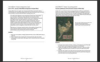 The Long Fuse: A World War I Primary Source DBQ Essay (Grades 9-12), image 2