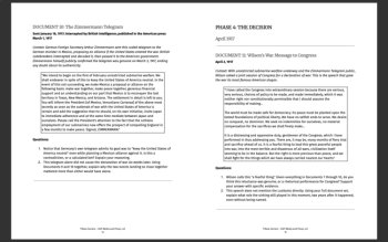 The Long Fuse: A World War I Primary Source DBQ Essay (Grades 9-12), image 3
