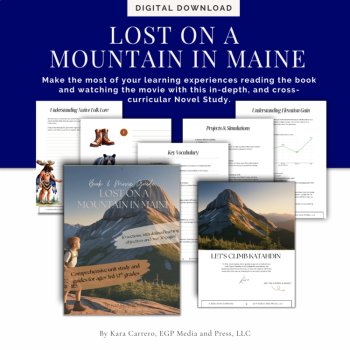 Survival Escape Room + Project-Based Novel Study for Lost on a Mountain in Maine, image 2