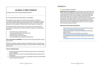 Analyzing Primary Sources: Alaska's Matanuska Colony & U.S. Government, image 4