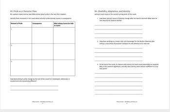 Johnny Tremain Differentiated Comprehension & Analysis w/ Answers Grades 3-12, image 2