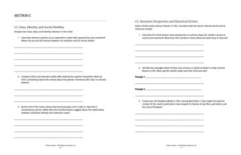 Johnny Tremain Differentiated Comprehension & Analysis w/ Answers Grades 3-12, image 3