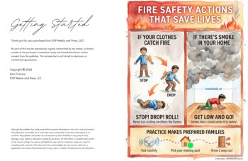 Fire Safety Scavenger Hunt & Relay Game | Family Activities, image 2
