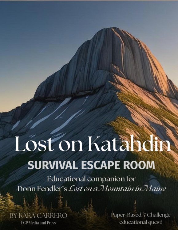 Lost on Katahdin: Novel Study Survival Escape Room + Lost on a Mountain in Maine