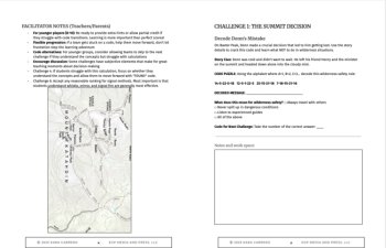 Lost on Katahdin: Novel Study Survival Escape Room + Lost on a Mountain in Maine, image 4