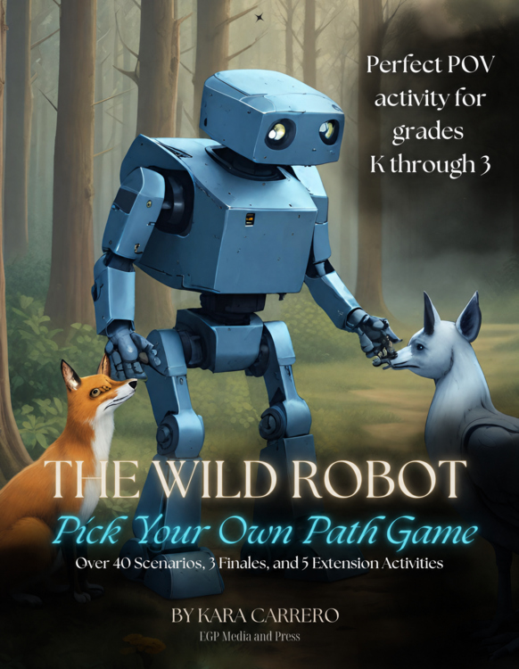 The Wild Robot Elementary Pick Your Own Path Game and Narrative Activity
