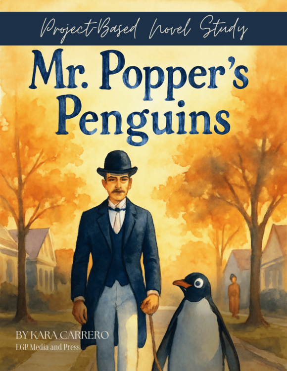 Mr. Popper's Penguins K-5 Novel Study - Complete Project Based Literature Unit