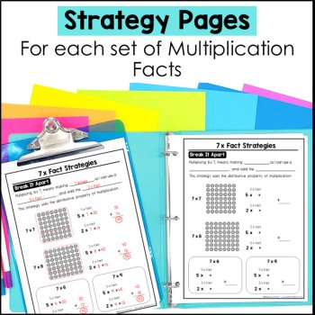 Multiplication Fact Fluency & Division Fact Fluency Bundle - Worksheets, Games +, image 2