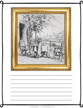 Impressionist Art History Copy Work: 5 Daily Sentences & Art for Kids, image 3