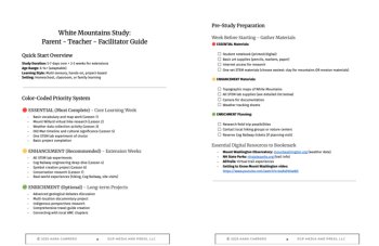 White Mountains Explorer: New Hampshire History, STEM Labs, and Mini Unit Study, image 3