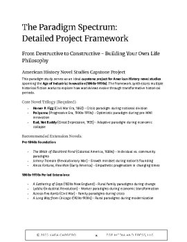 Paradigm Spectrum: Multi-Novel Capstone for Historical Worldviews Grades 3-12, image 3
