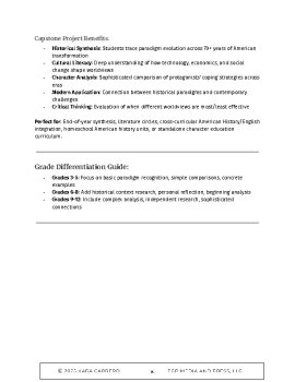 Paradigm Spectrum: Multi-Novel Capstone for Historical Worldviews Grades 3-12, image 4