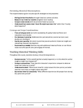 Journey Through American History: Literature-Based Course Planning Guide, image 3
