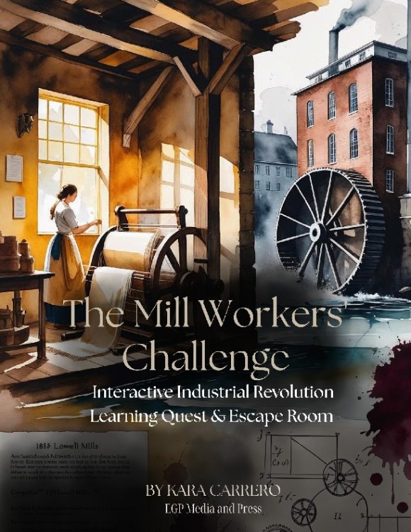 Mill Workers' Challenge: Interactive Industrial Revolution Escape Room Quest