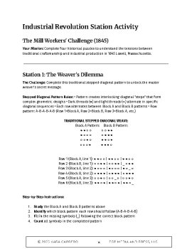 Mill Workers' Challenge: Interactive Industrial Revolution Escape Room Quest, image 3